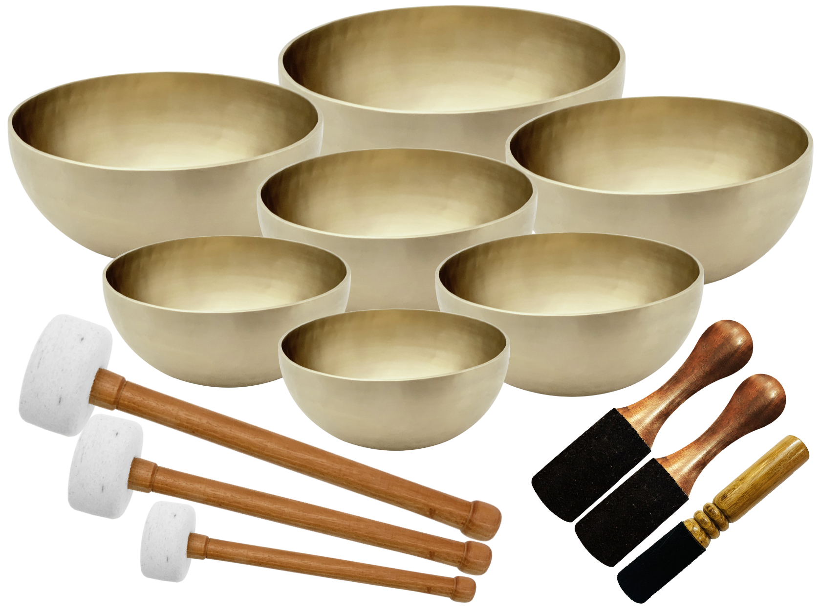 7th SET OF SINGING BOWL