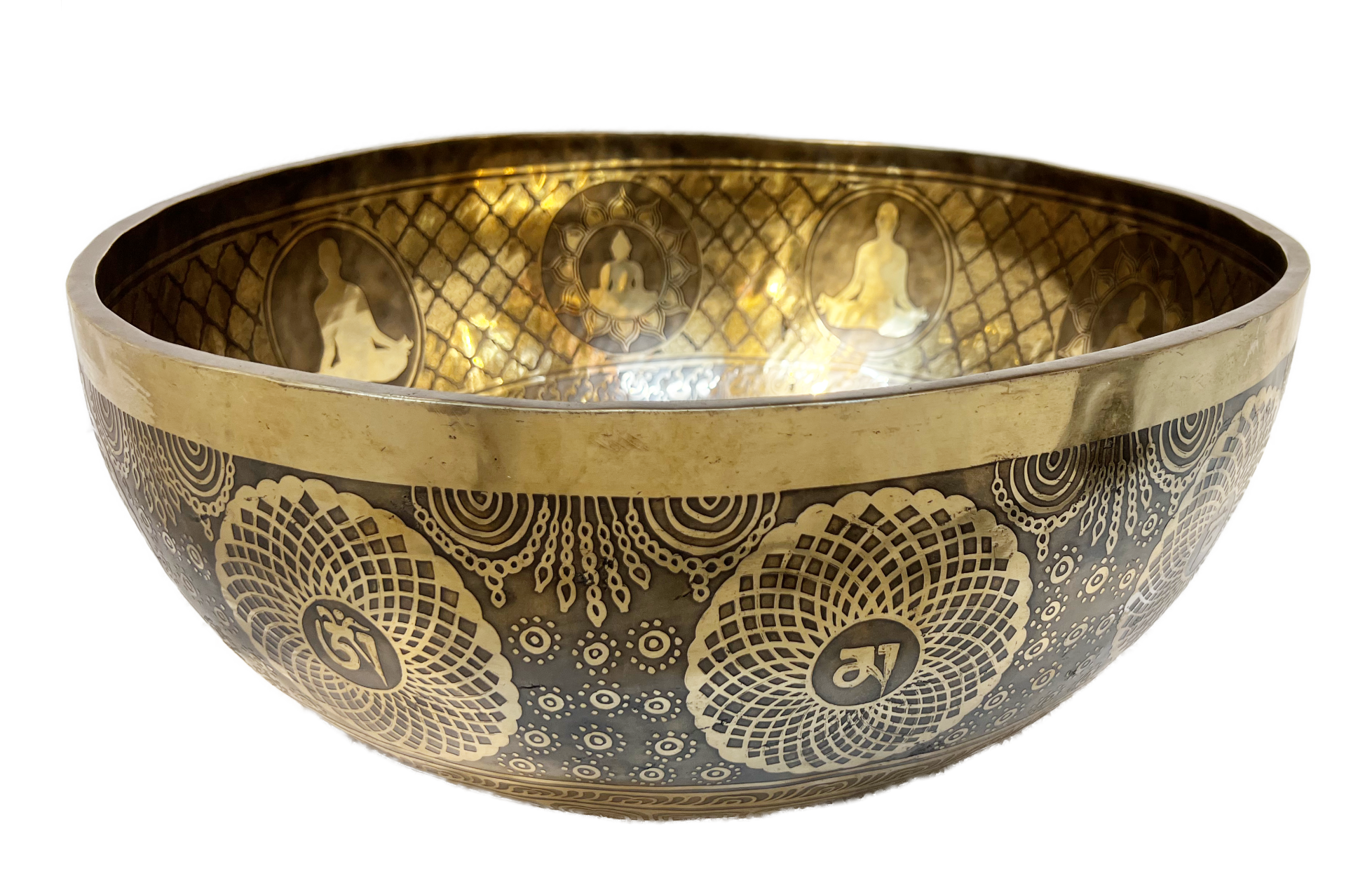 Mandala Engraved Singing Bowl